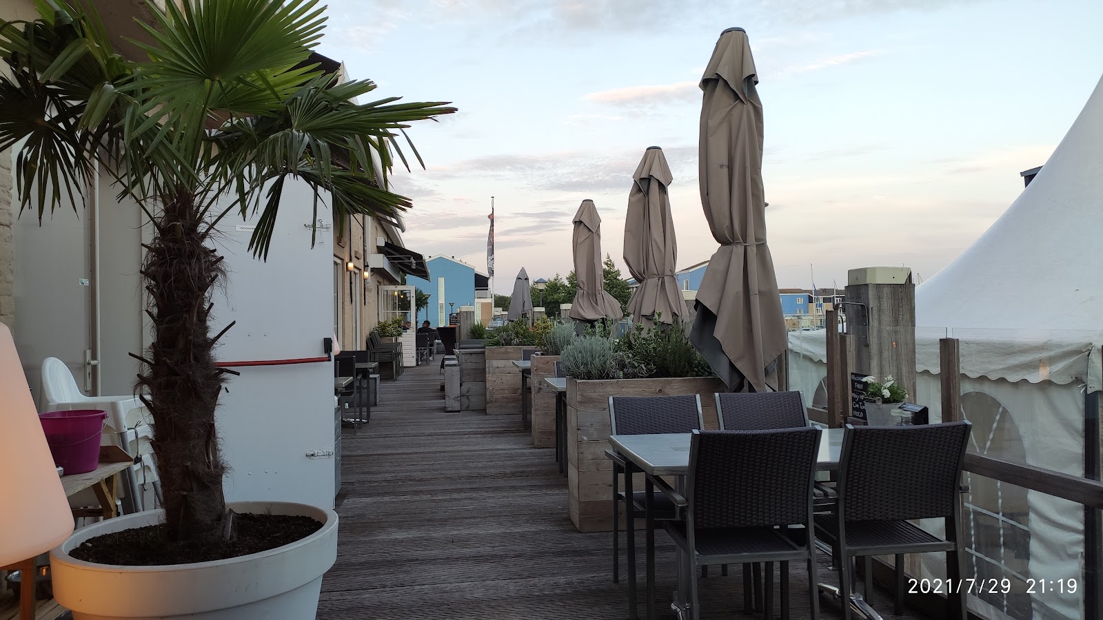 Foto van de Loods Vis & Bubbels