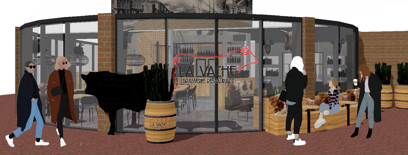Foto van Brasserie Restaurant La Vache