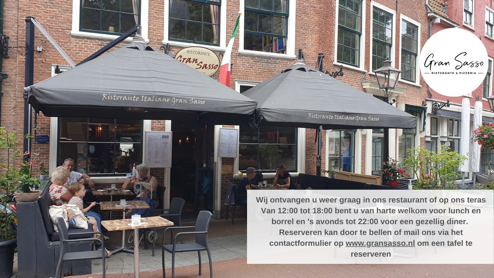Foto van Italiaans restaurant Gran Sasso Rijswijk