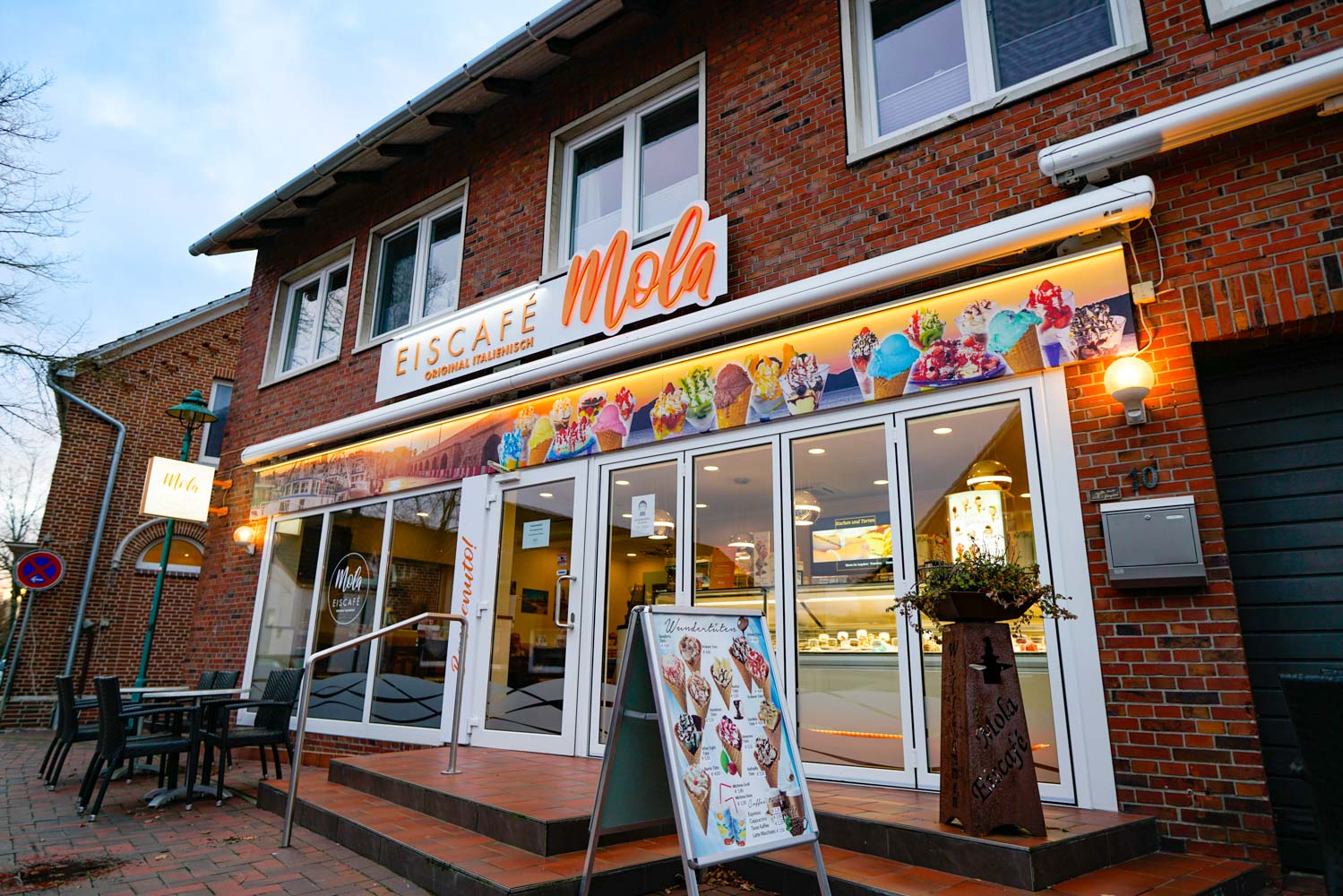Foto van Eiscafé Mola - Eis | Crêpes | Waffeln | Kaffee