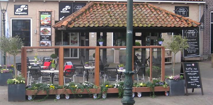 Foto van lunchroom la baguette