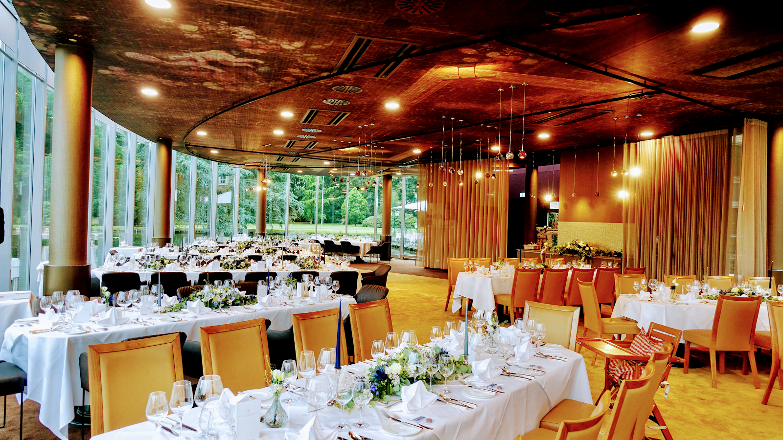 Foto van Restaurant Wasserpavillon im Romantik Parkhotel Wasserburg Anholt