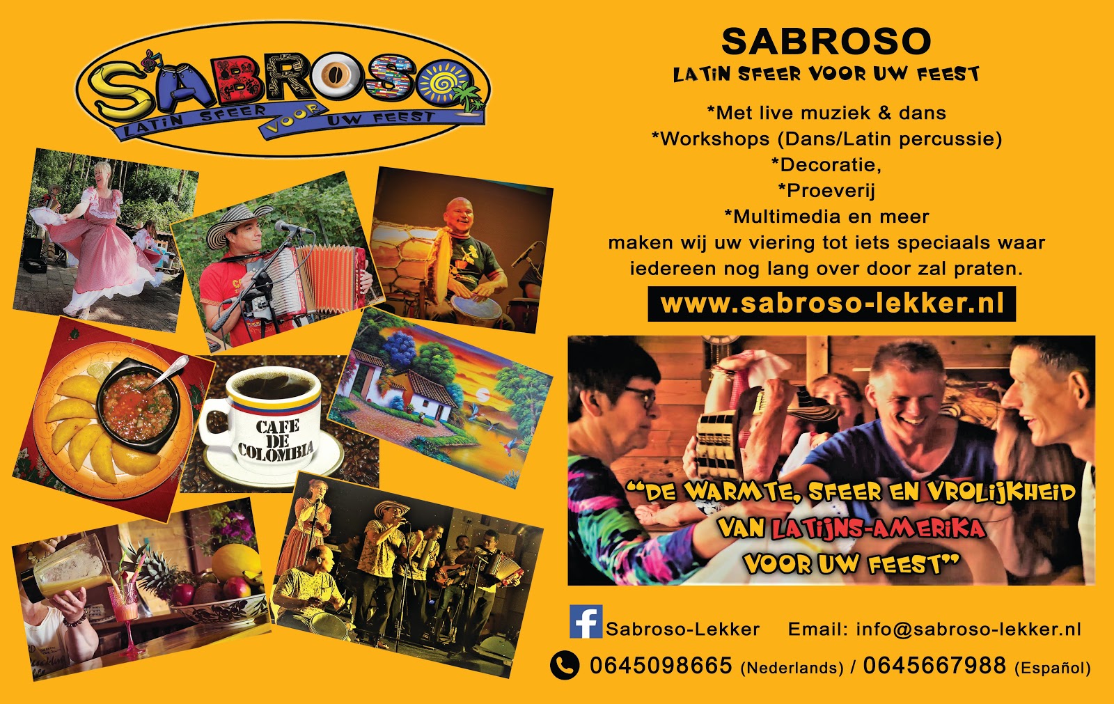 Foto van Sabroso-Lekker "Latin Sfeer voor uw feest"