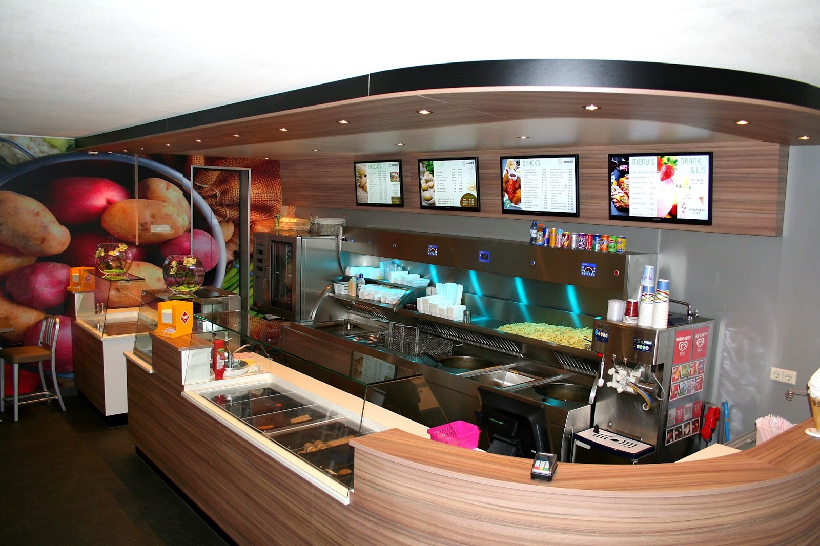 Foto van Cafetaria Amber