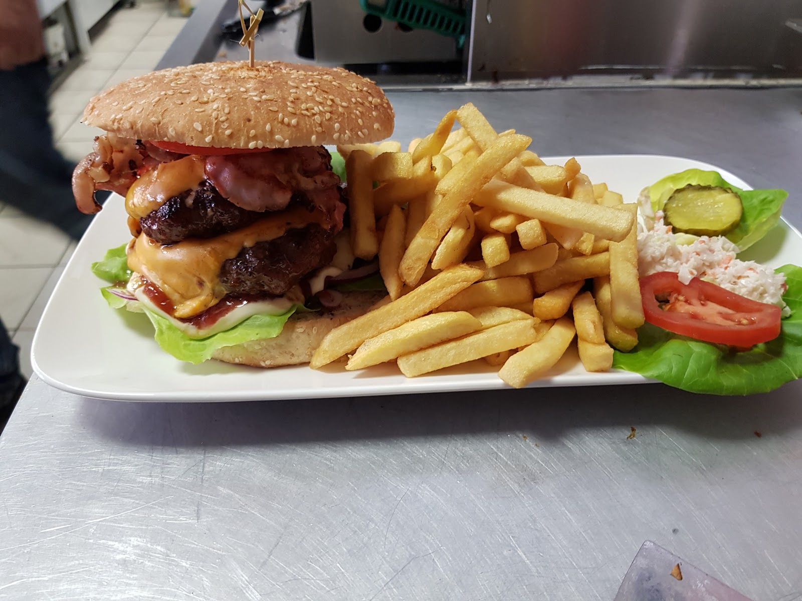 Foto van Ribs & Burgers & avond bier lijn