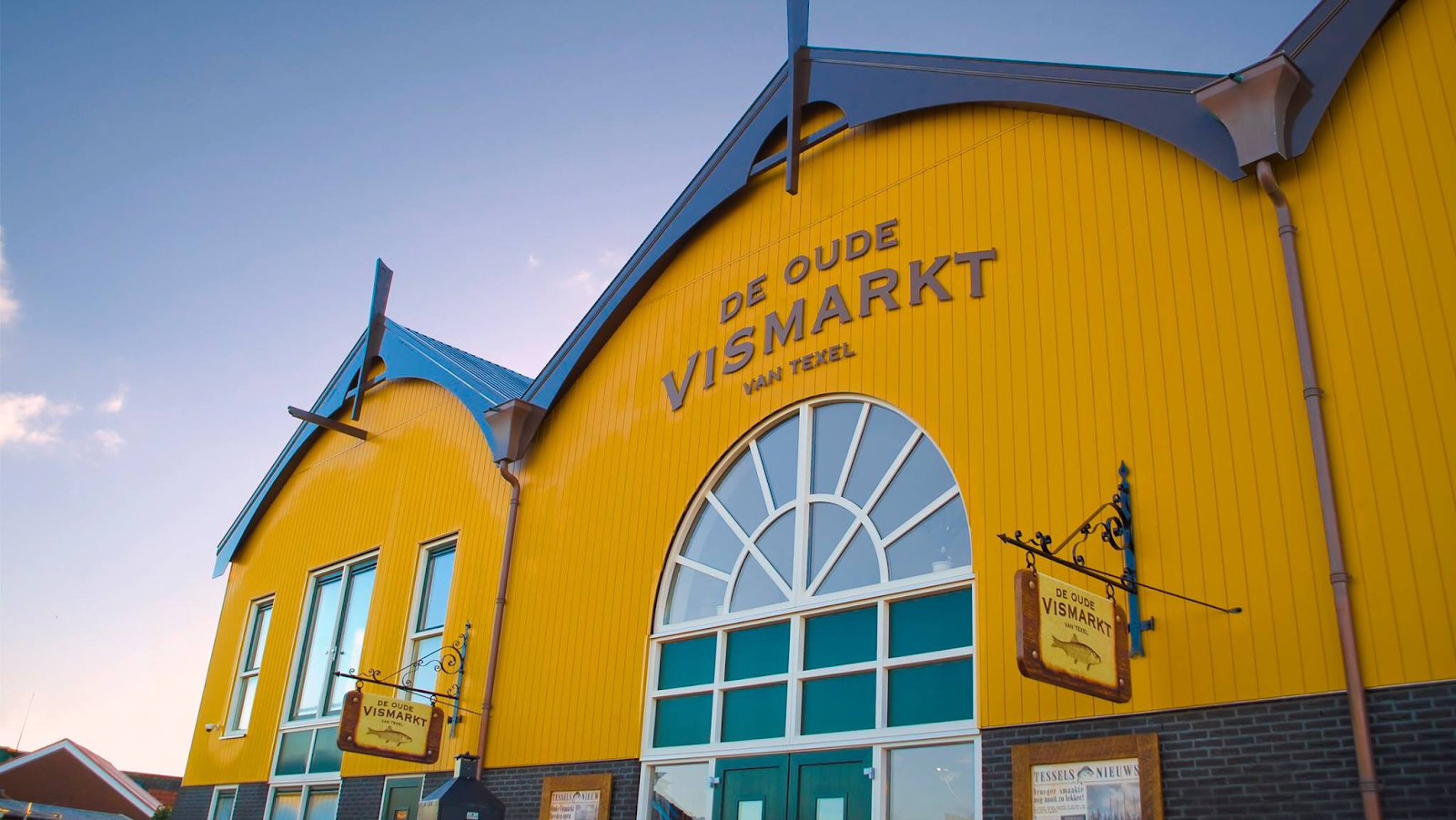 Foto van De Oude Vismarkt van Texel