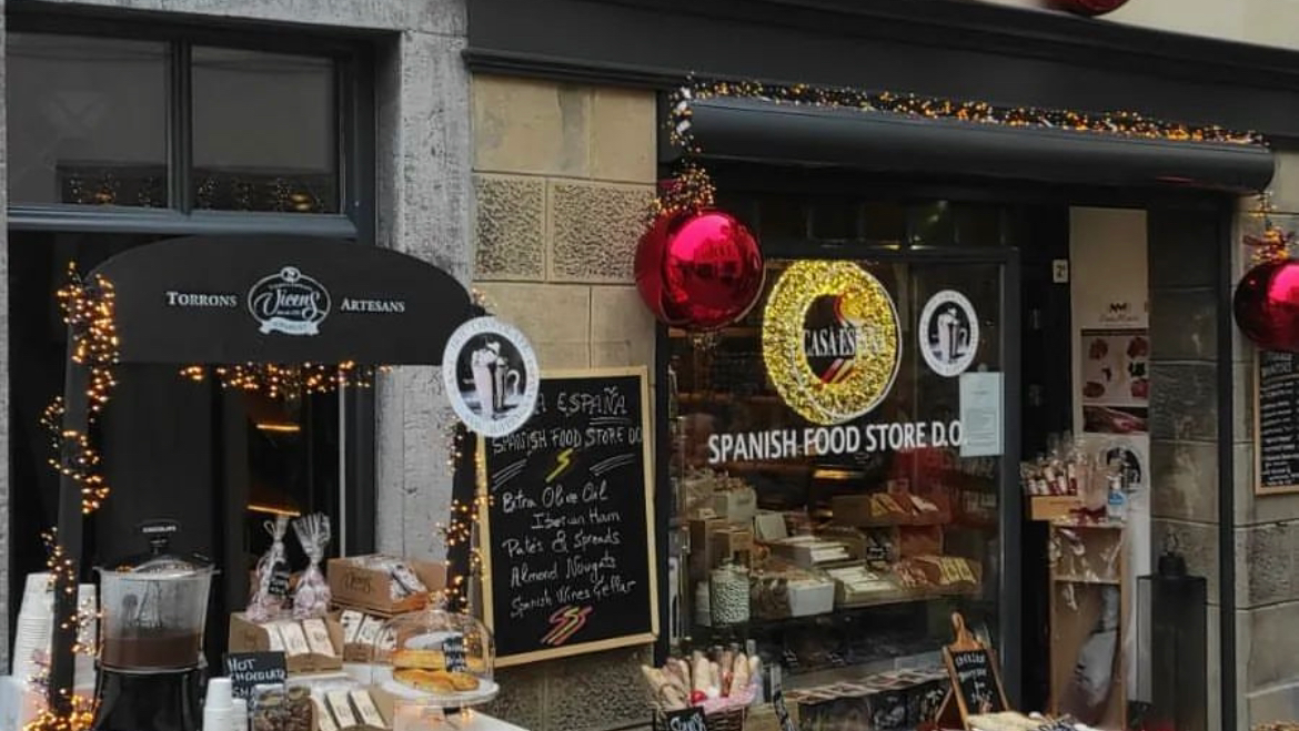 Foto van Spaans eten winkel