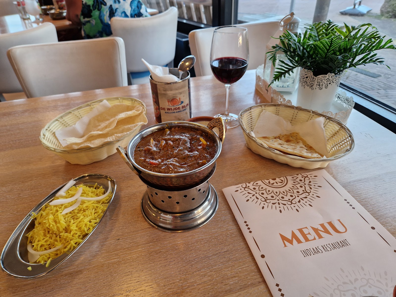 Foto van De Wijde Blik, indiaas restaurant