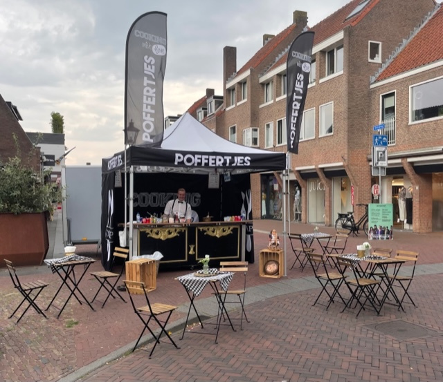 Foto van Poffertjeskraam de koperen plaat