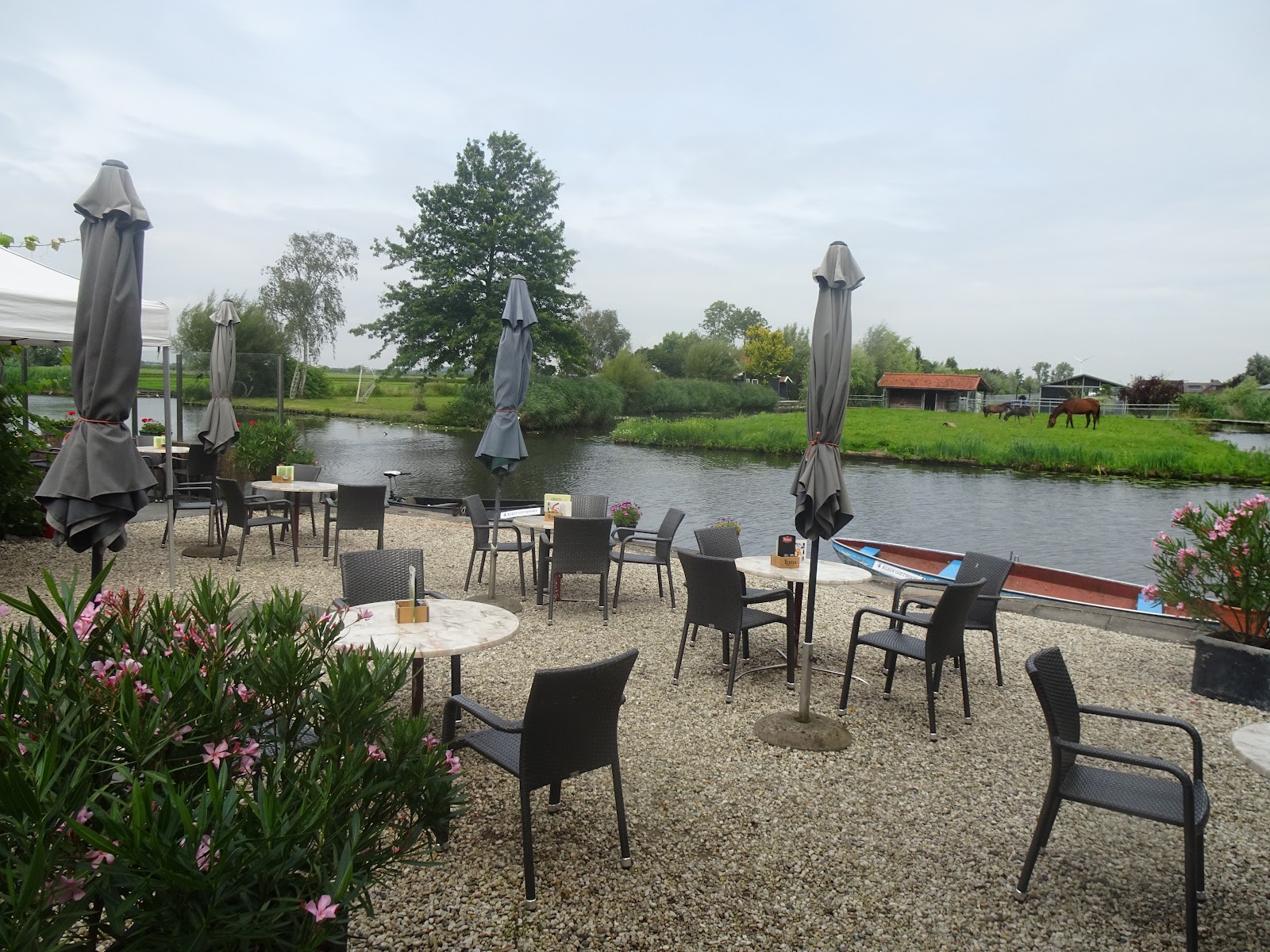 Foto van Klein Giethoorn B&B-Terras-Bootverhuur