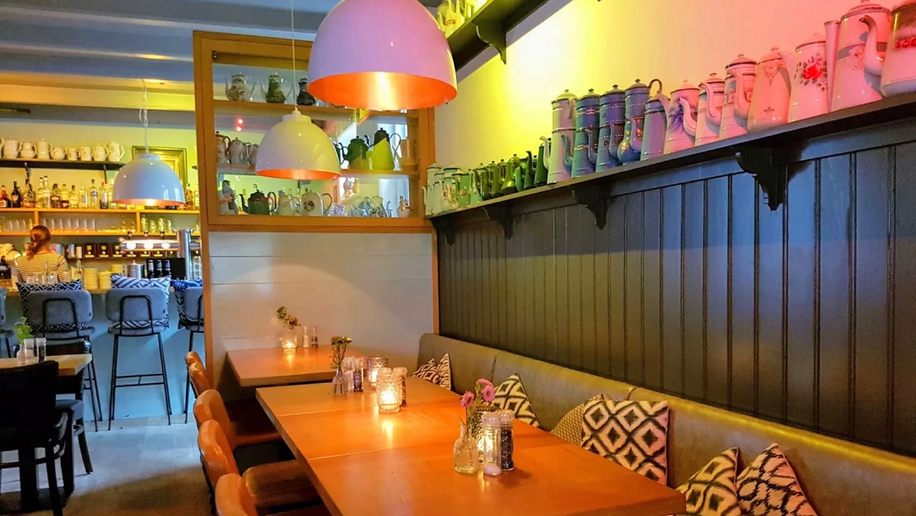 Foto van De Koffiepot restaurant-lounge