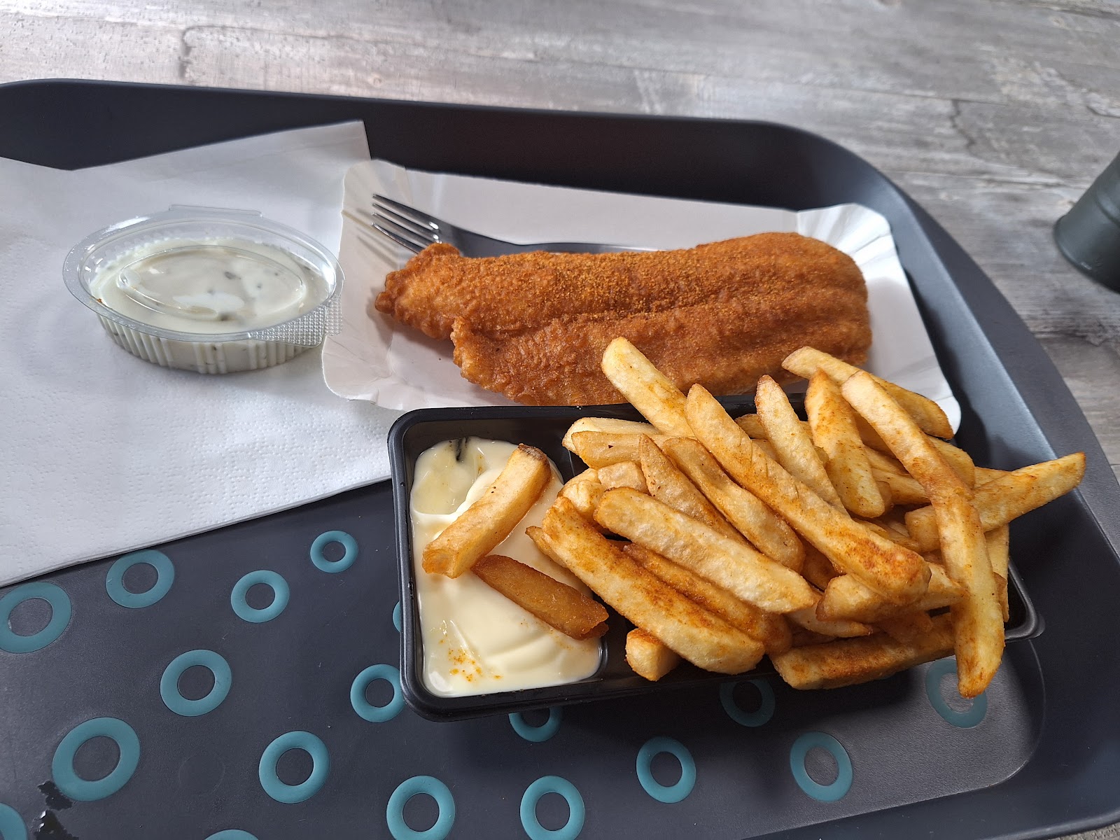 Foto van Benjamins vis en snacks