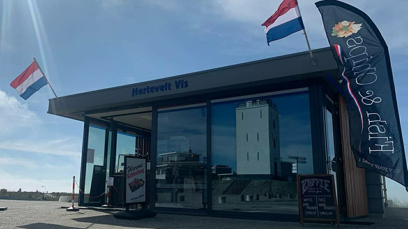 Foto van Harteveltvis, boulevard Katwijk