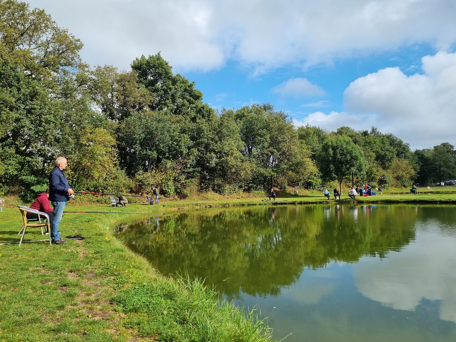 Foto van Broekbeke Visvijvers