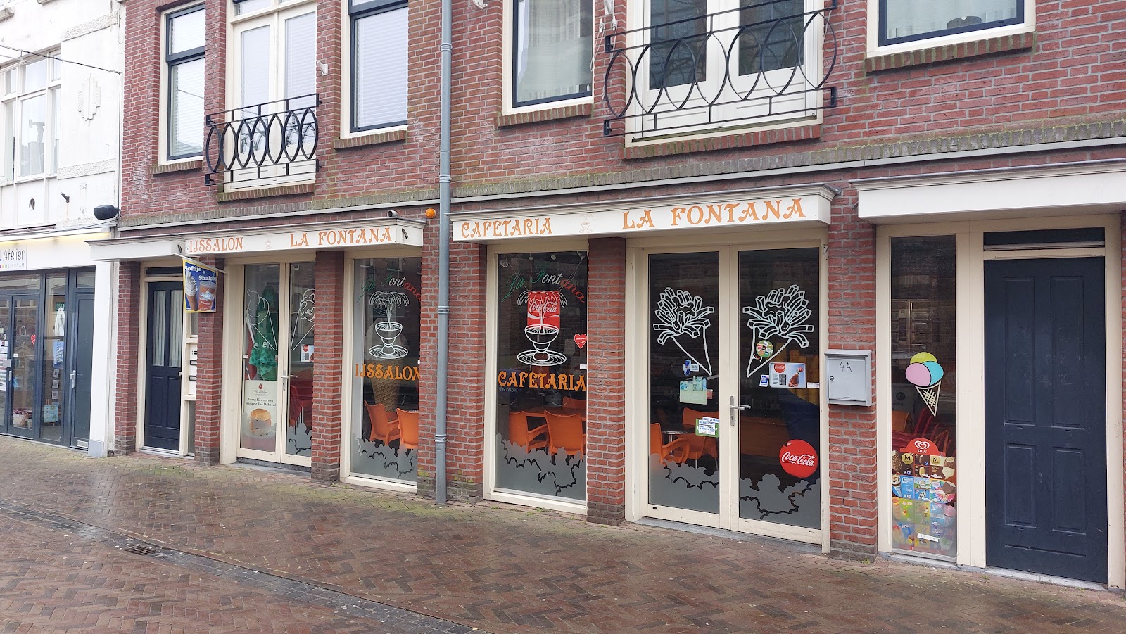 Foto van IJssalon & Cafetaria La Fontana