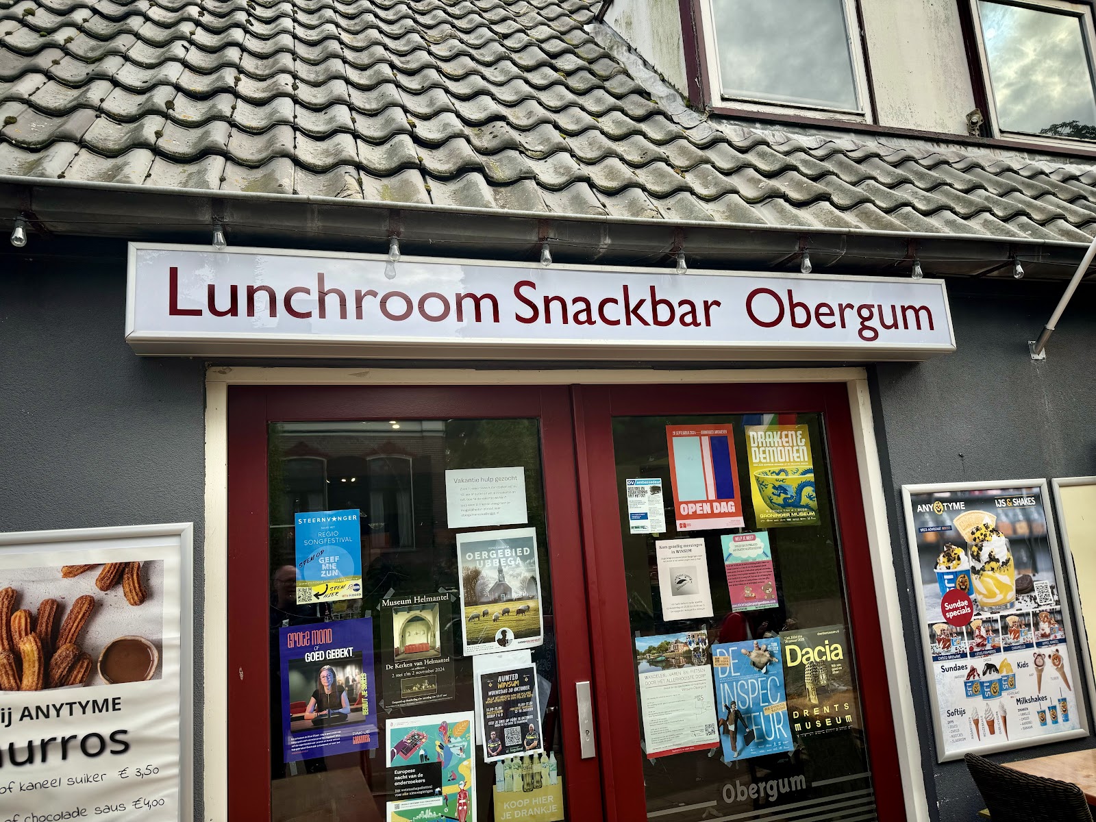 Foto van Lunchroom snackbar Obergum