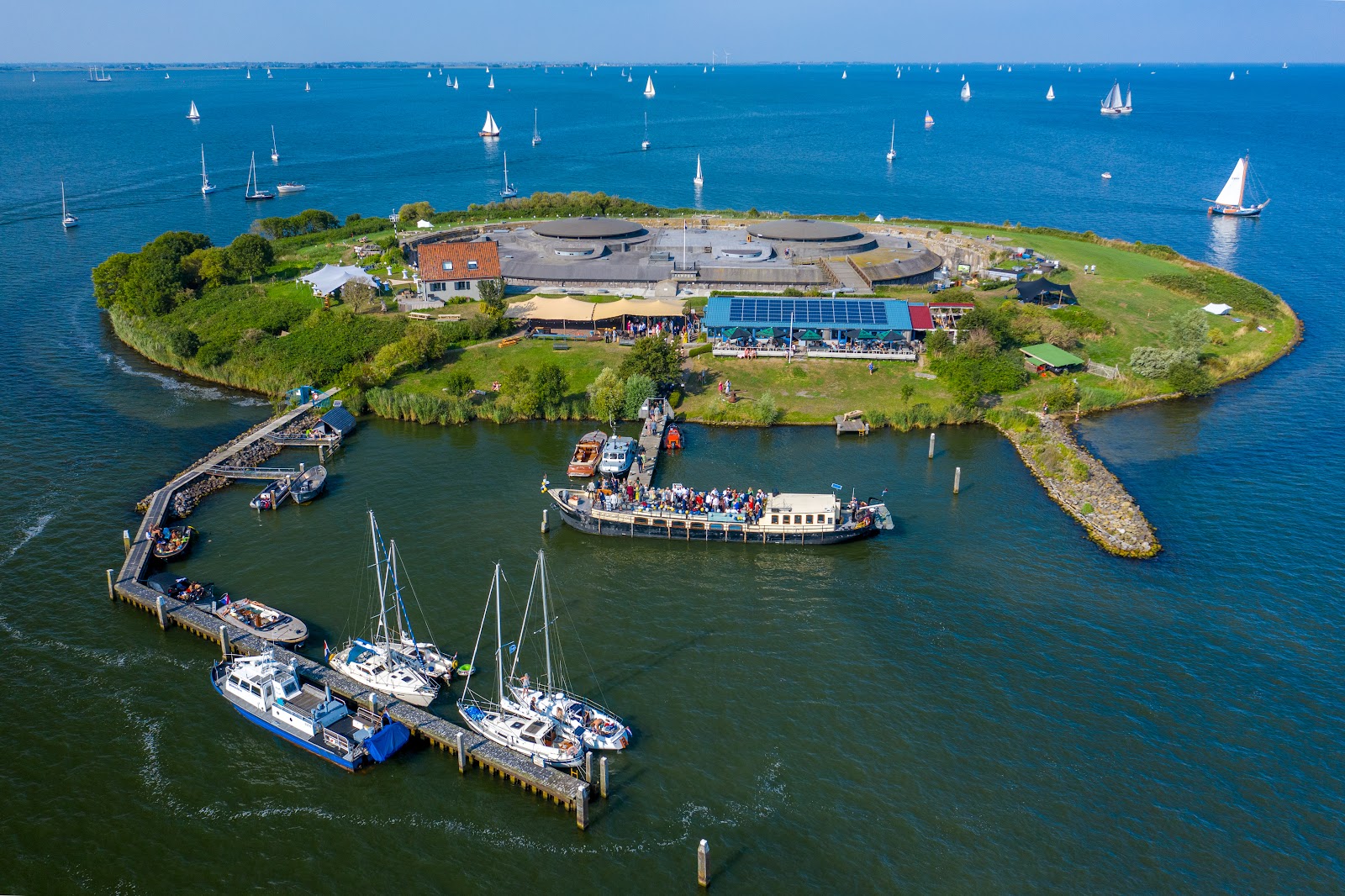 Foto van Forteiland Pampus