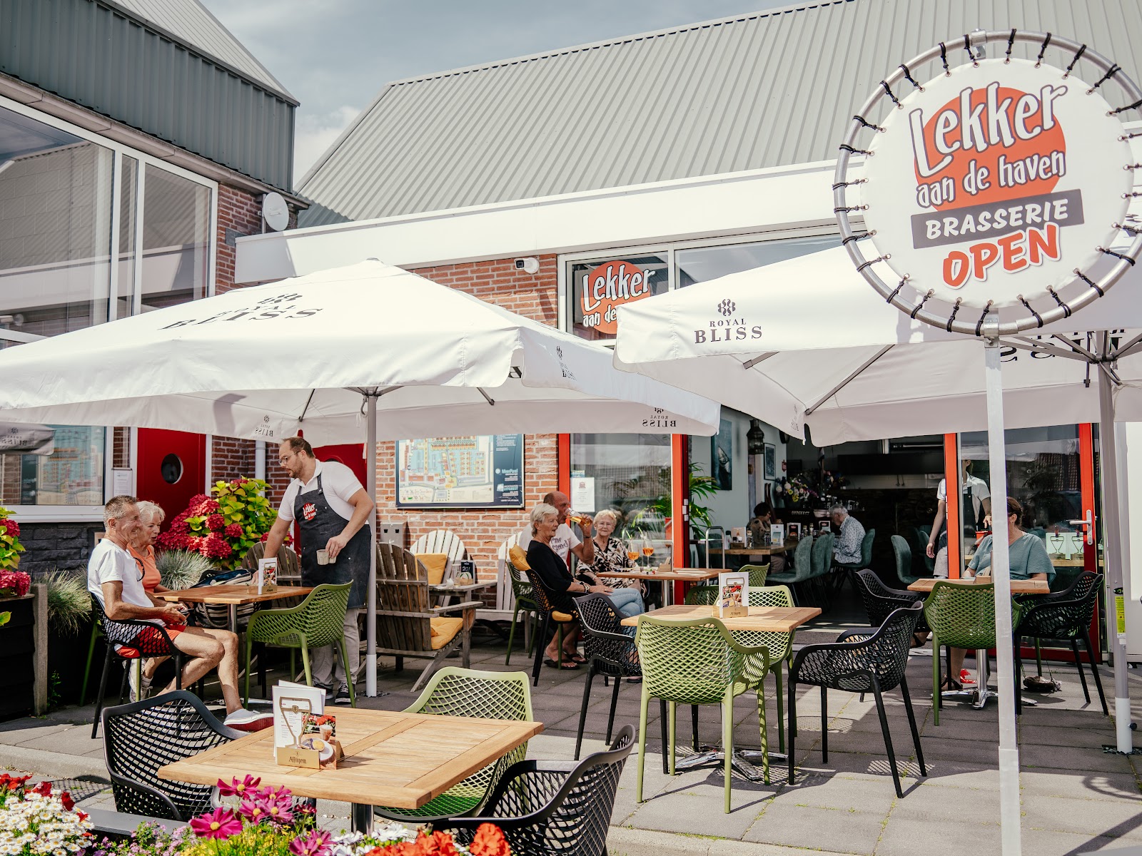 Foto van Brasserie Lekker aan de Haven