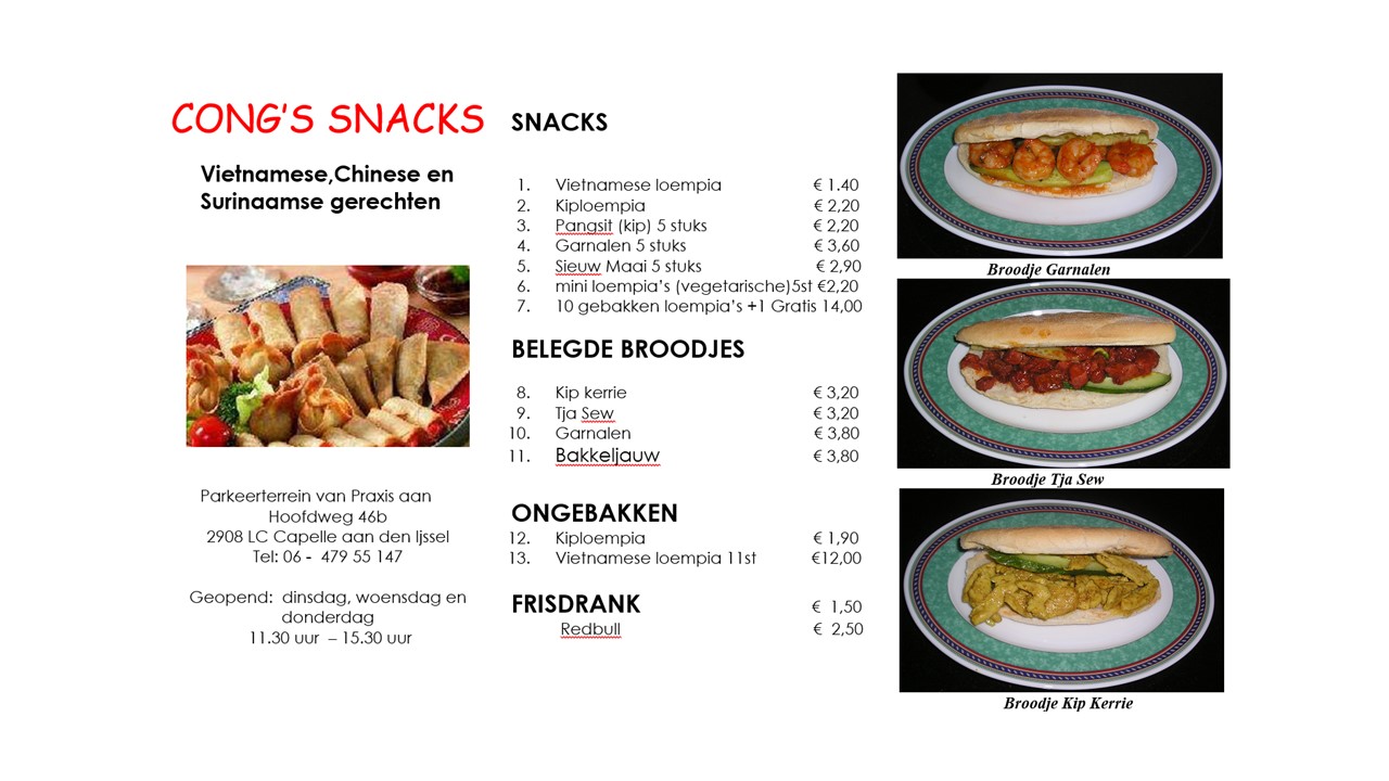 Foto van Cong's Snacks
